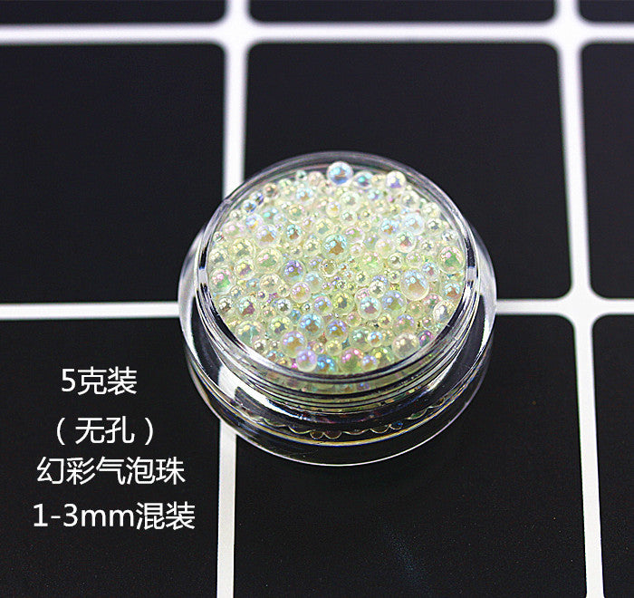 Wholesale DIY Colorful Beads Bubble Bead Encapsulation Simulation Bubble UV Resin Glue Crystal Drop Glue